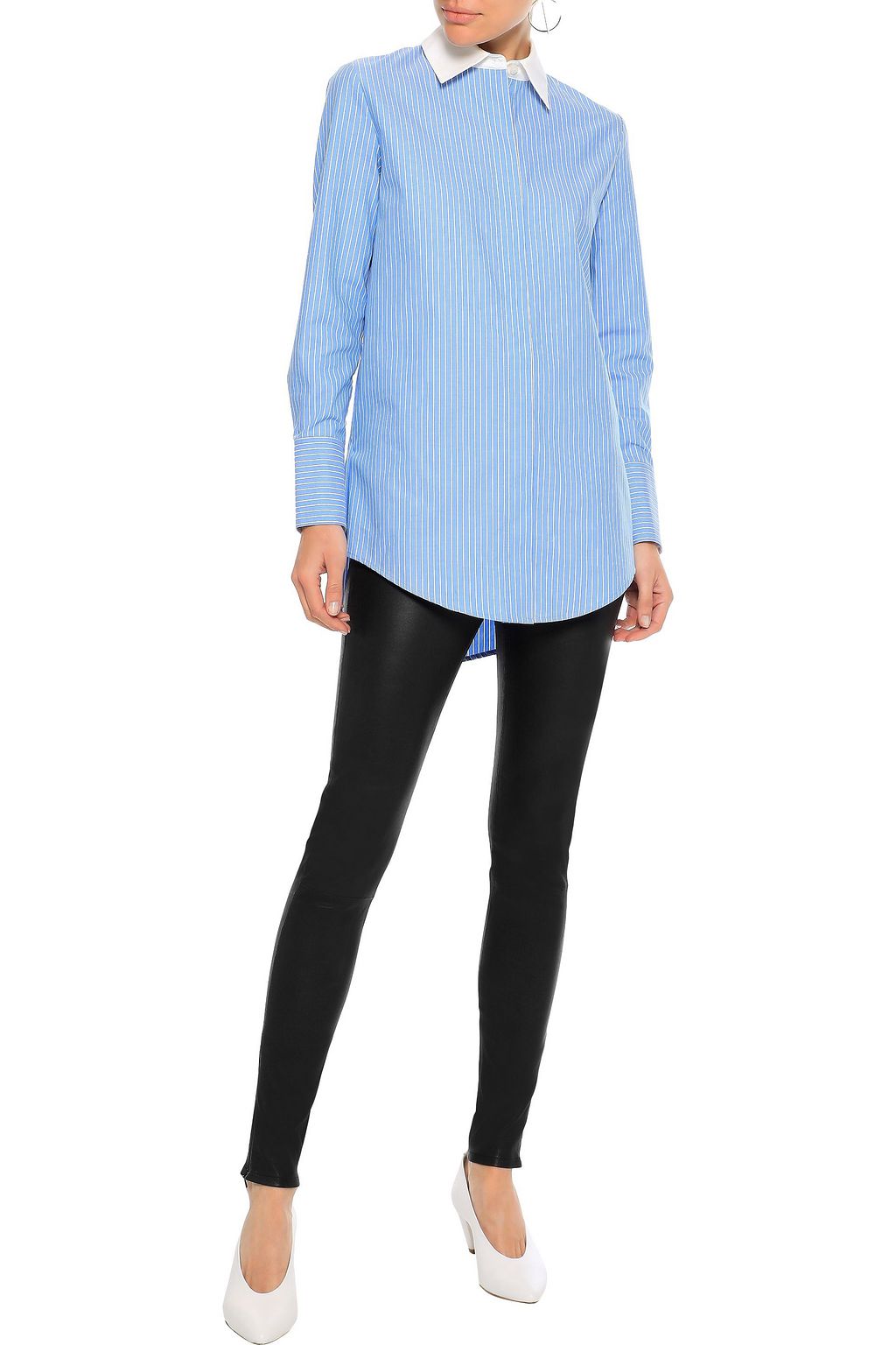 IRIS & INK Stretch-leather leggings