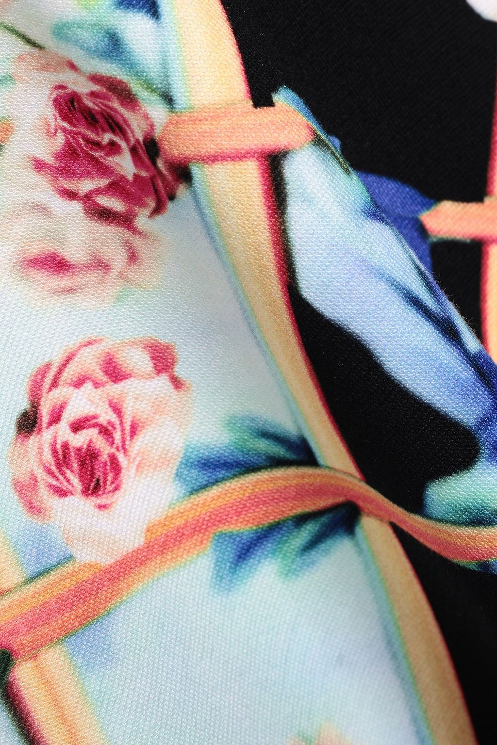 MARY KATRANTZOU Printed stretch-jersey mini dress