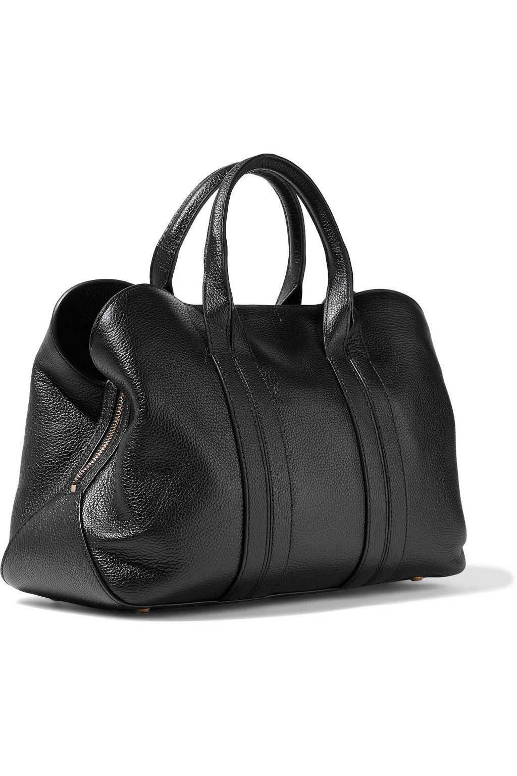 DONNA KARAN Perry textured-leather shoulder bag
