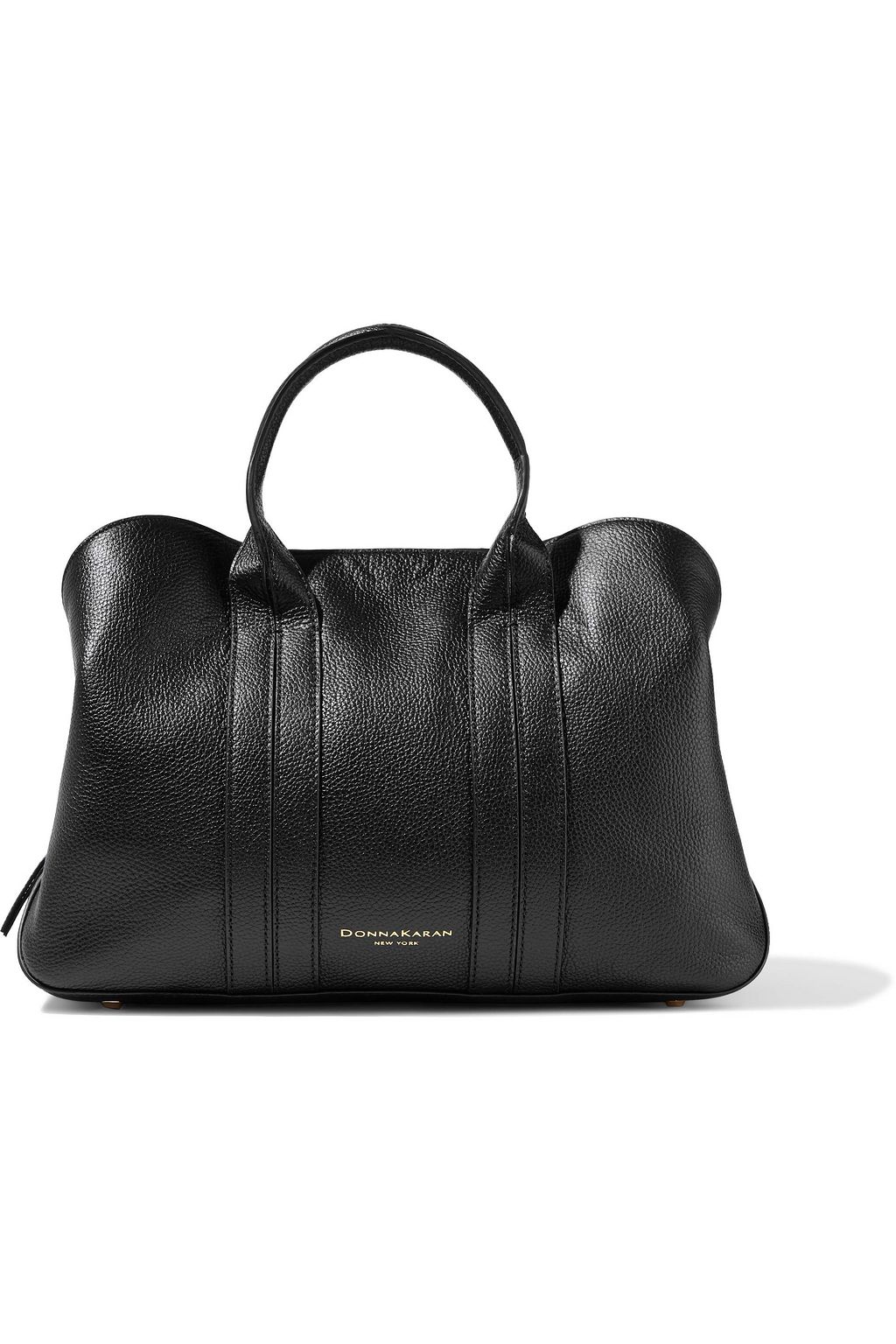 DONNA KARAN Perry textured-leather shoulder bag