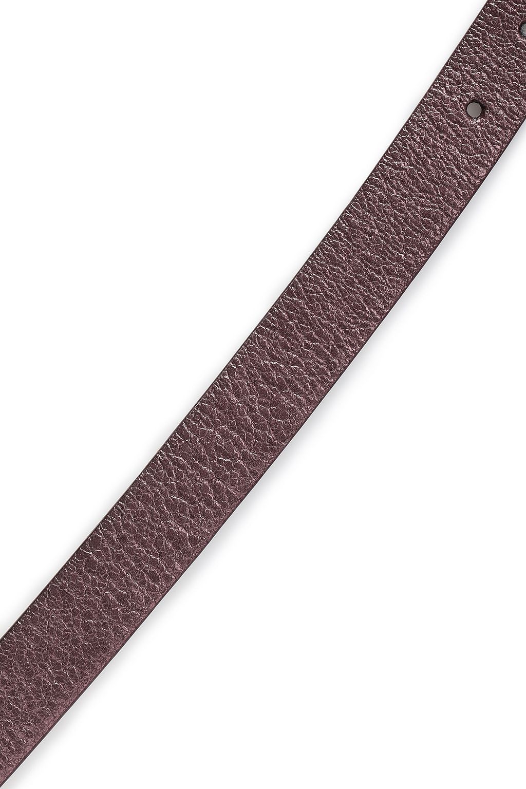BRUNELLO CUCINELLI Metallic textured-leather belt