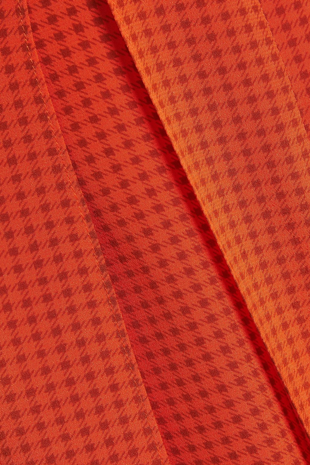 Fran Crepe de Chine Knot Silk Skirt main image 1