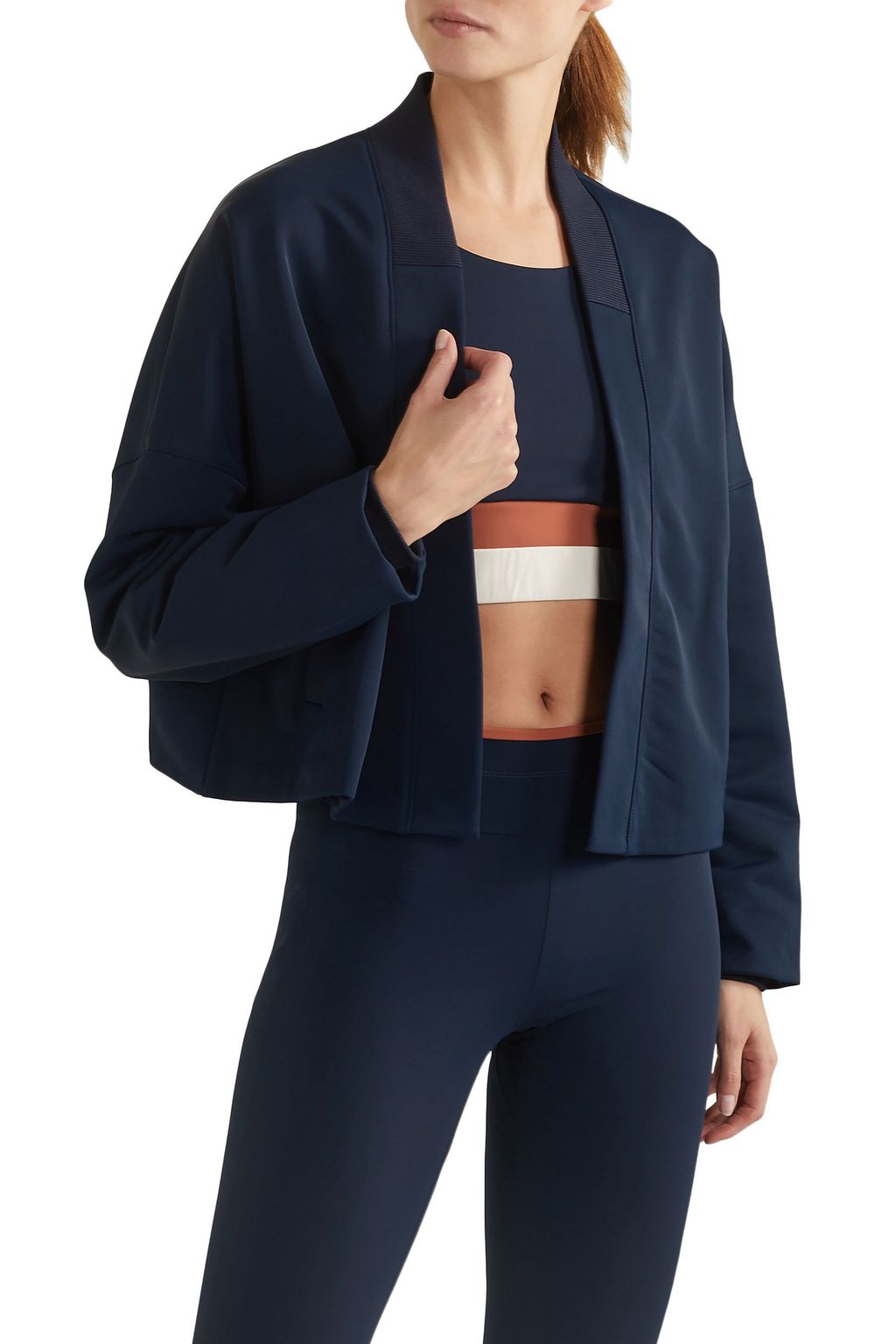VAARA Collette stretch-jersey bomber jacket