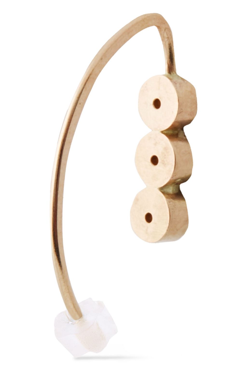 MELISSA JOY MANNING 14-karat gold diamond earrings