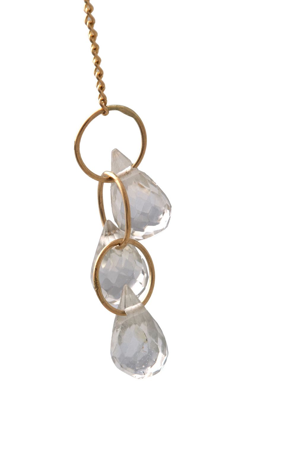 MELISSA JOY MANNING 14-karat gold topaz earrings