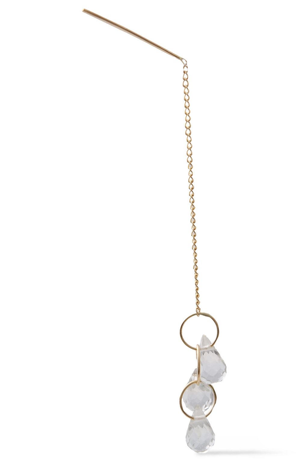 MELISSA JOY MANNING 14-karat gold topaz earrings