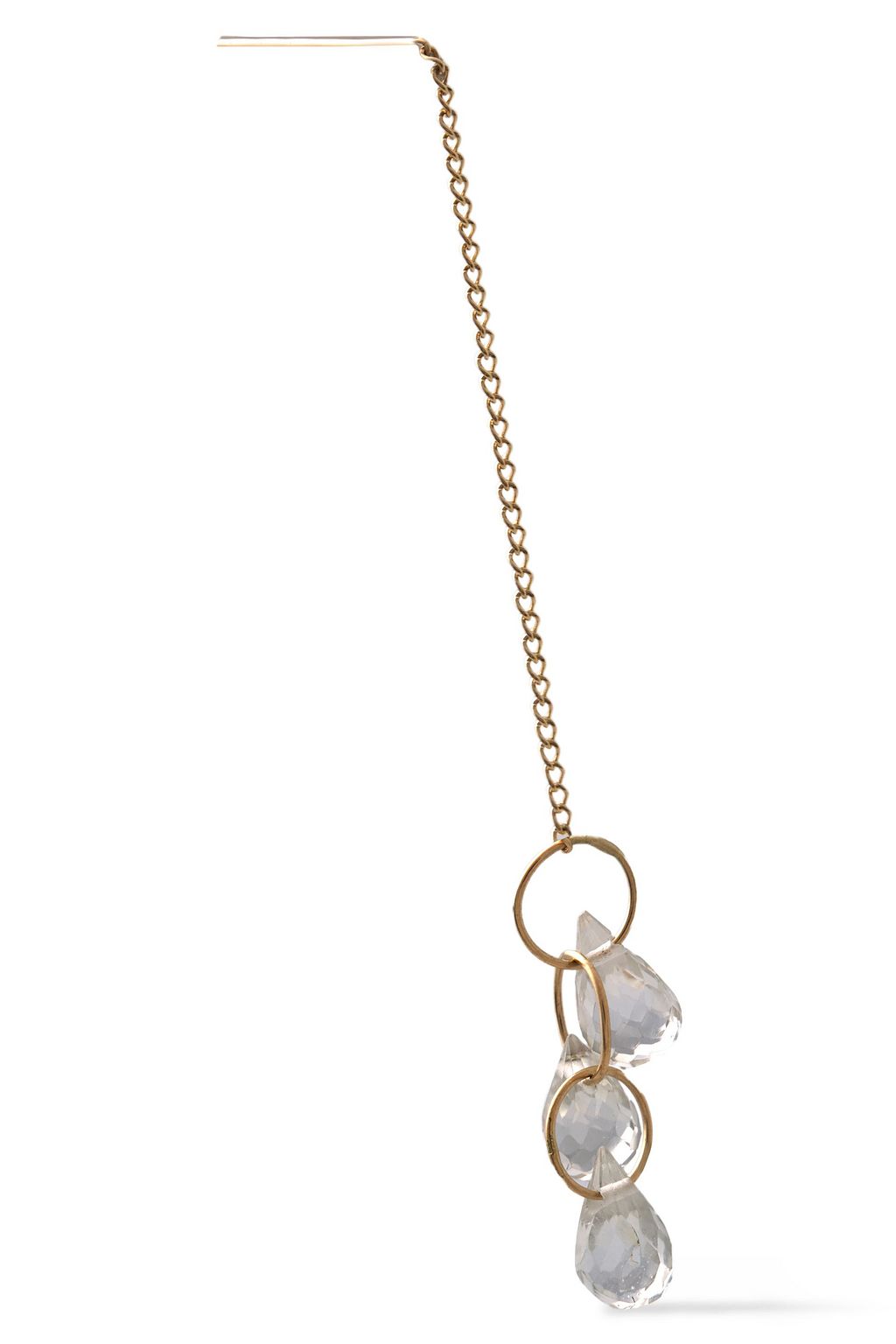 MELISSA JOY MANNING 14-karat gold topaz earrings