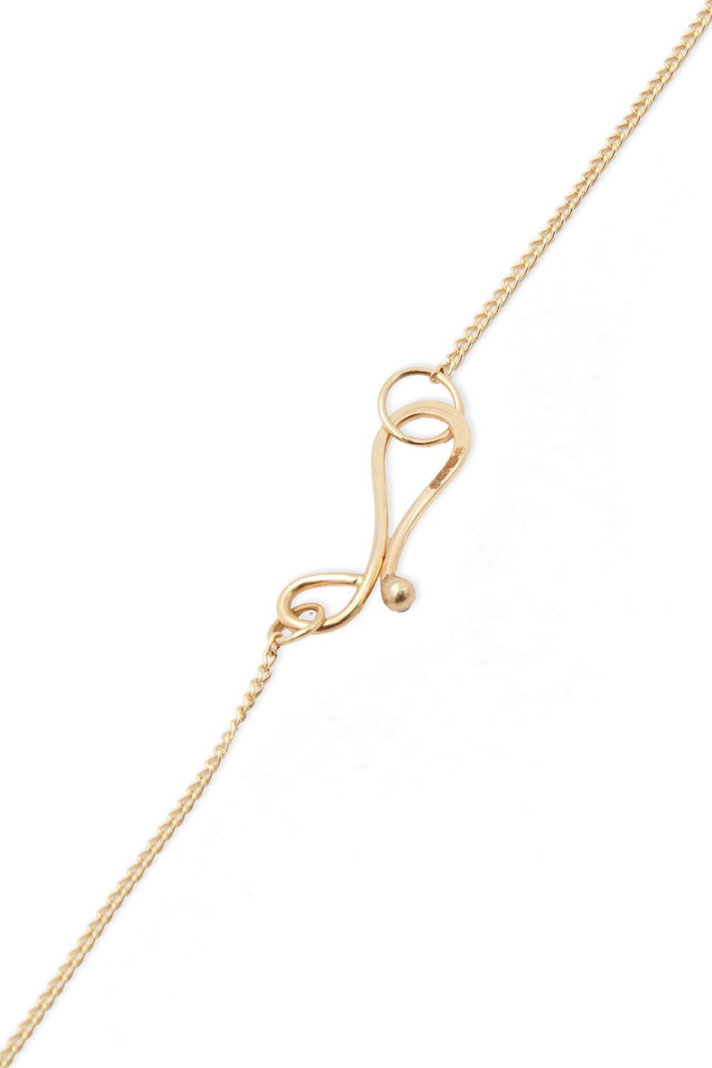 MELISSA JOY MANNING 14-karat gold diamond necklace