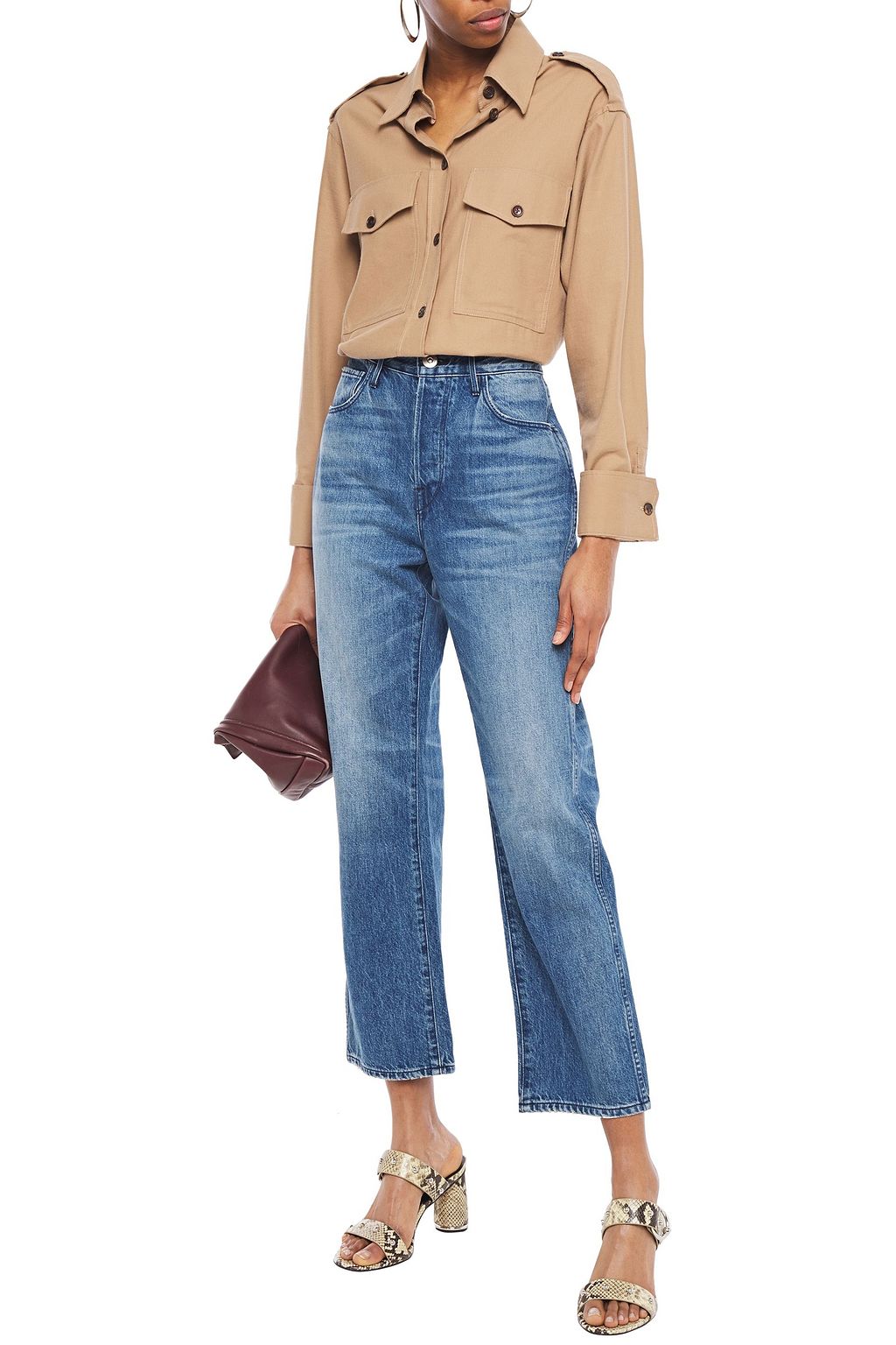 ultra high rise bootcut jeans