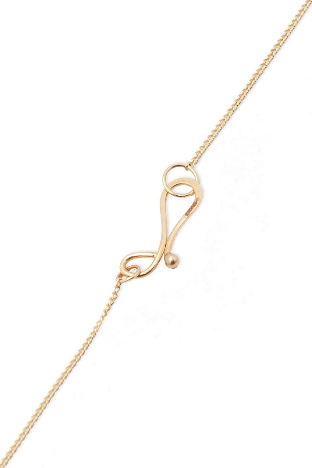 MELISSA JOY MANNING 14-karat gold topaz necklace