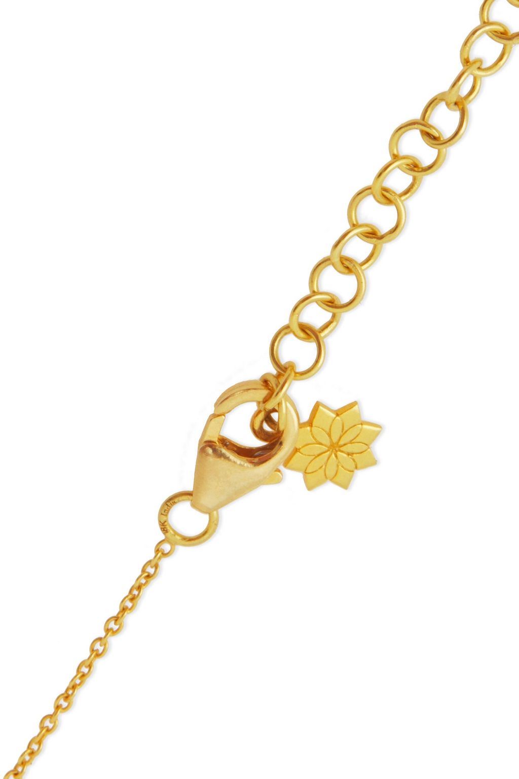 AMRAPALI Kundun Vintage 18-karat gold diamond necklace