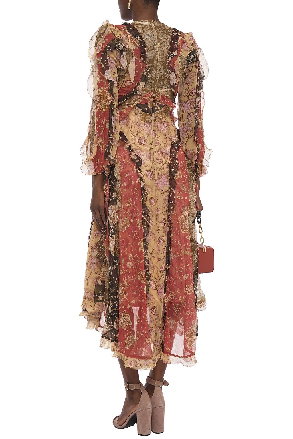 zimmermann batwing silk midi