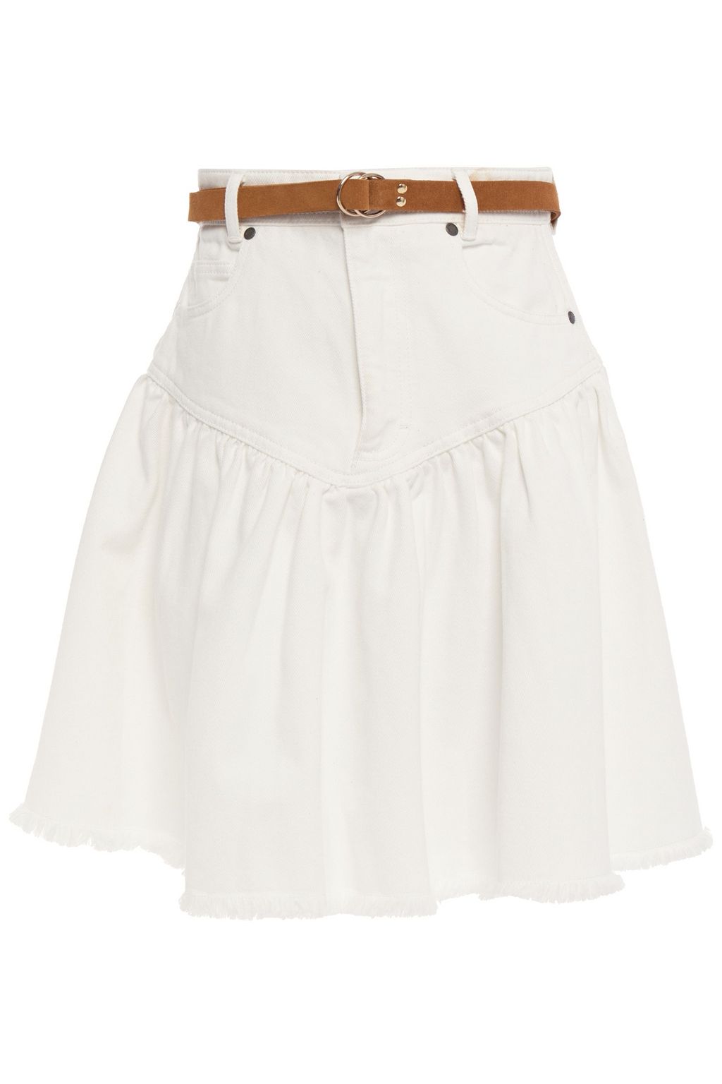 zimmermann denim skirt