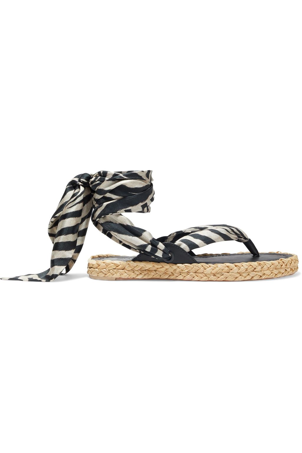 tie espadrille sandals