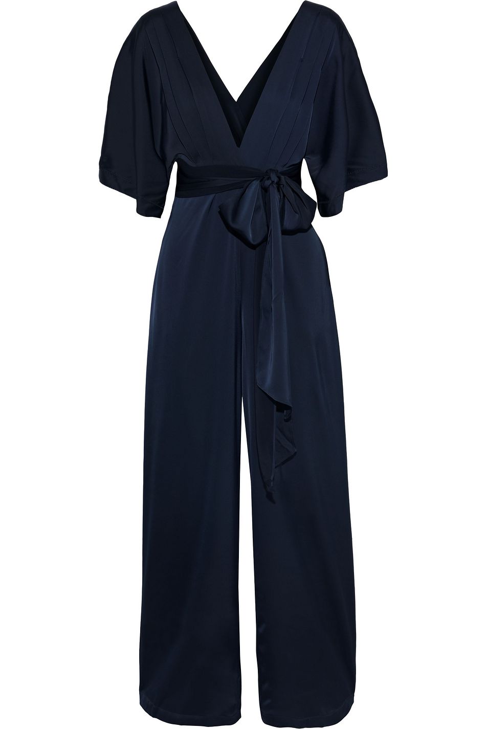 wide leg wrap jumpsuit