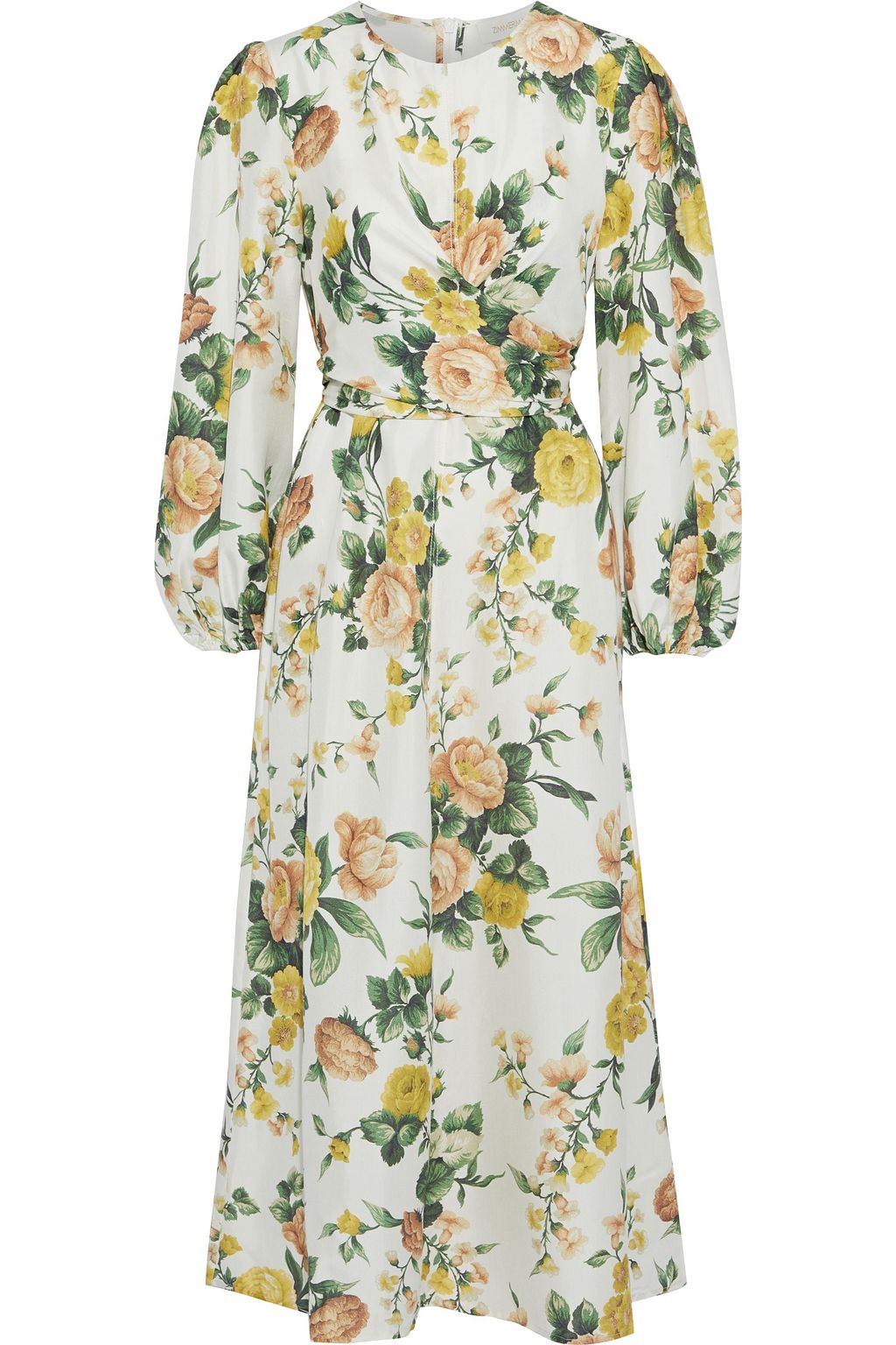 zimmermann zippy wrap dress