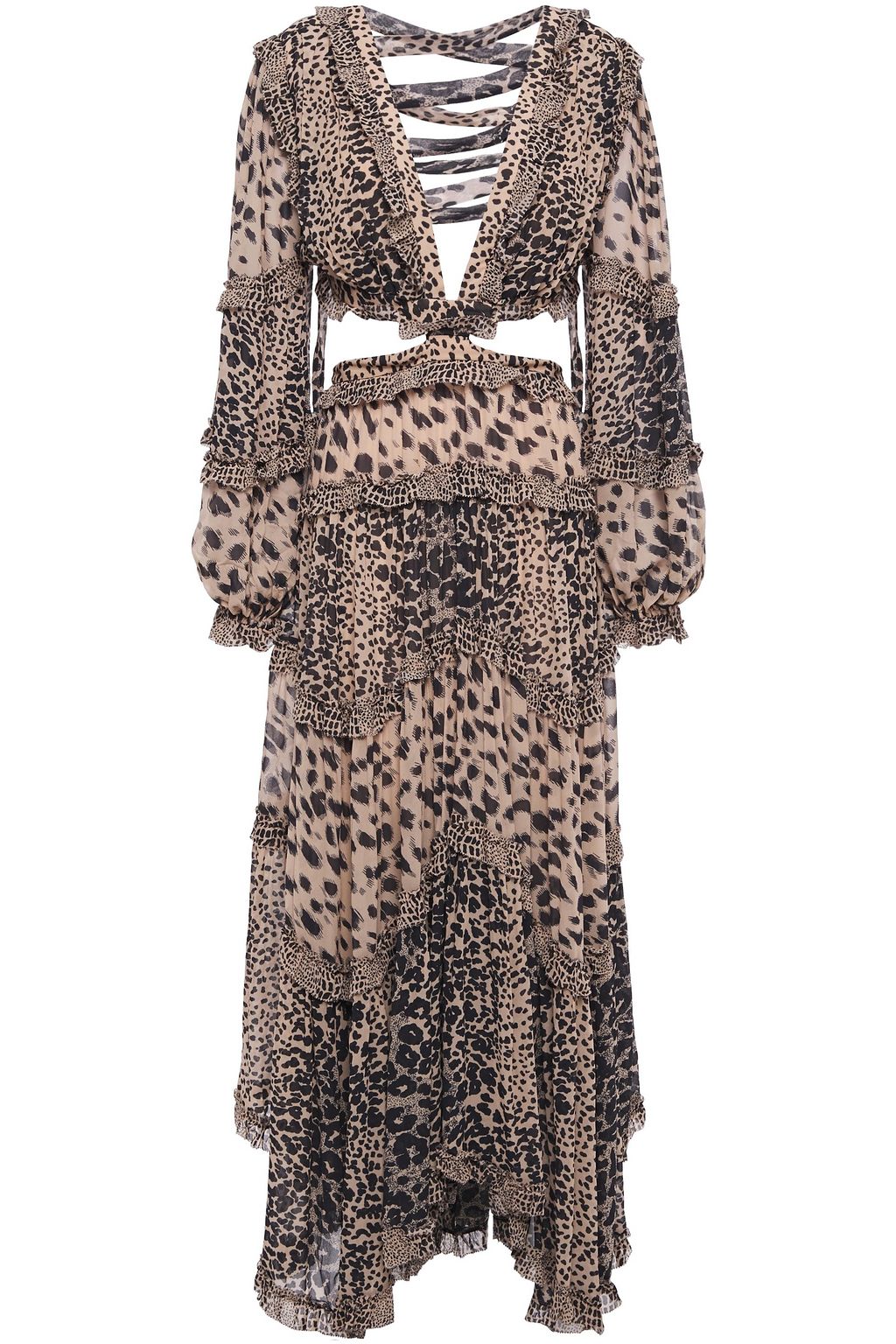 zimmermann leopard print dress