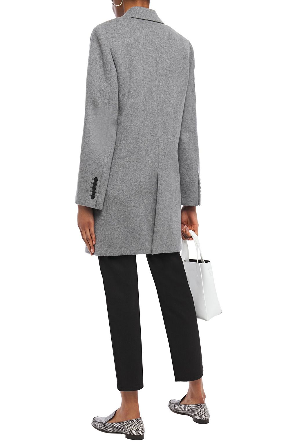 JOSEPH Elkins double-breasted wool-blend felt coat