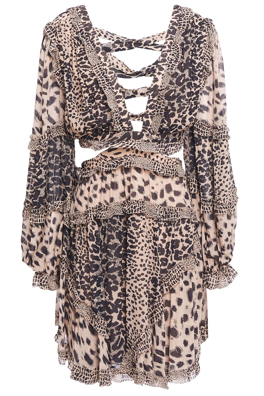 zimmermann animal print dress