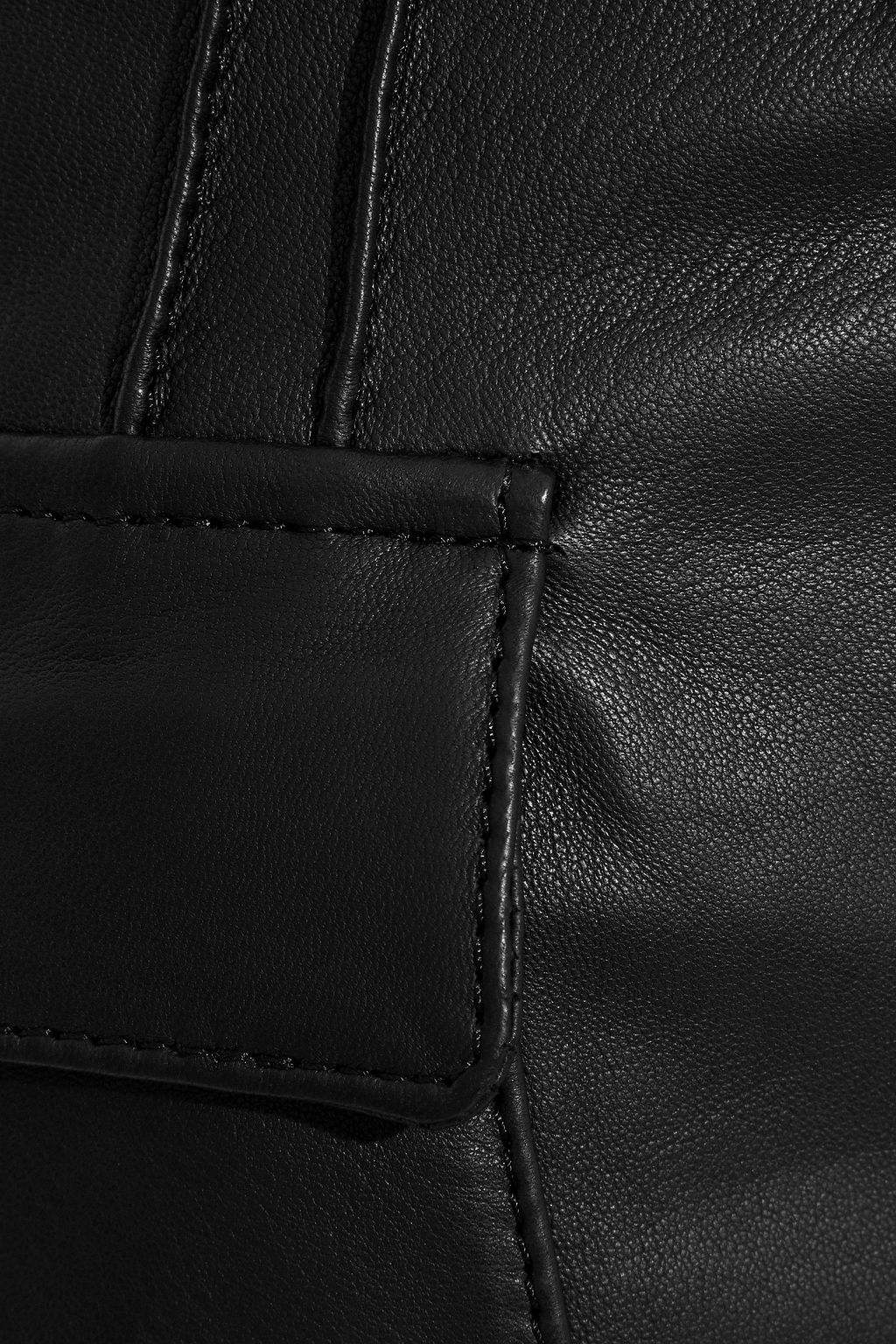 IRIS & INK Patsy leather mini skirt