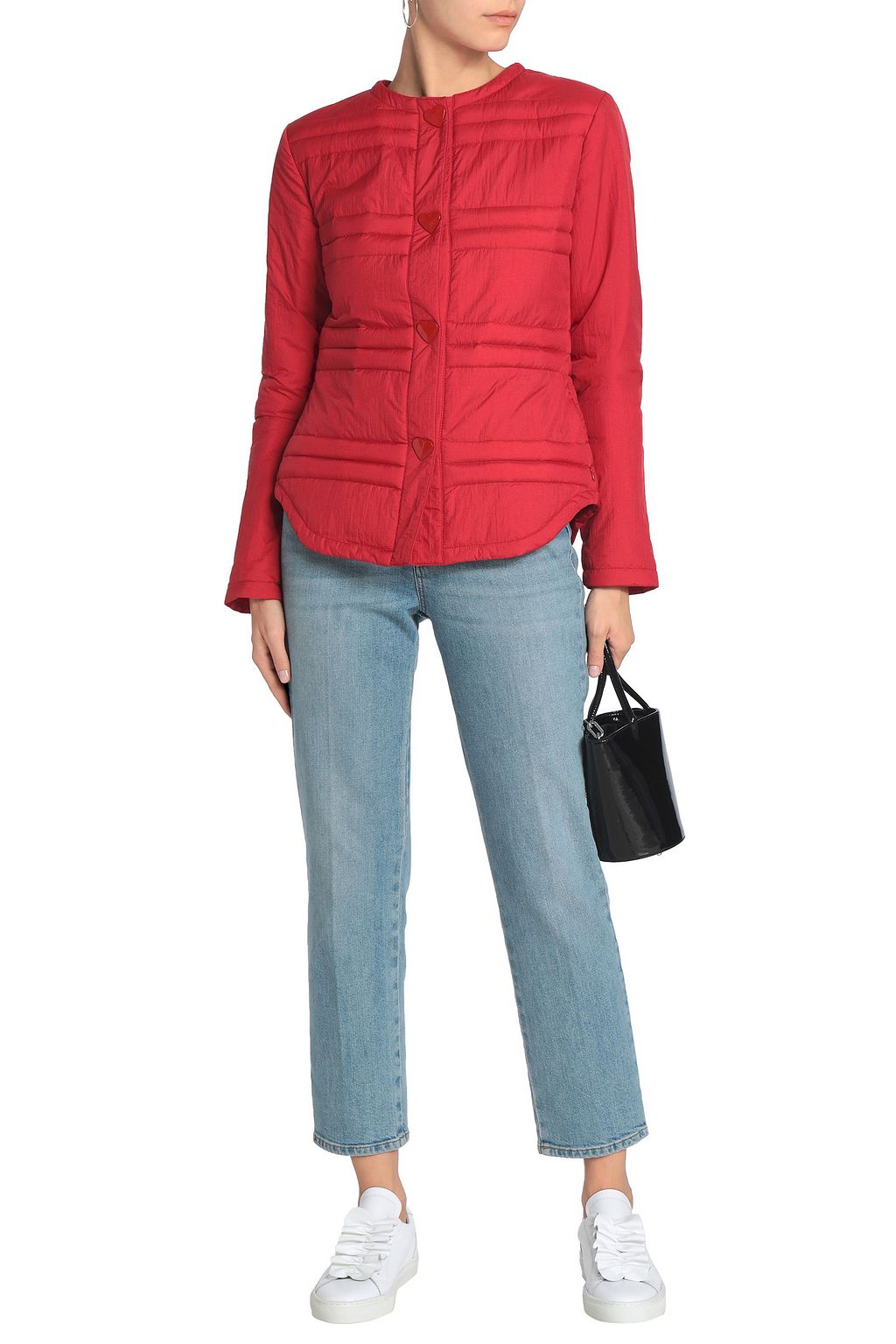 LOVE MOSCHINO Quilted shell down coat