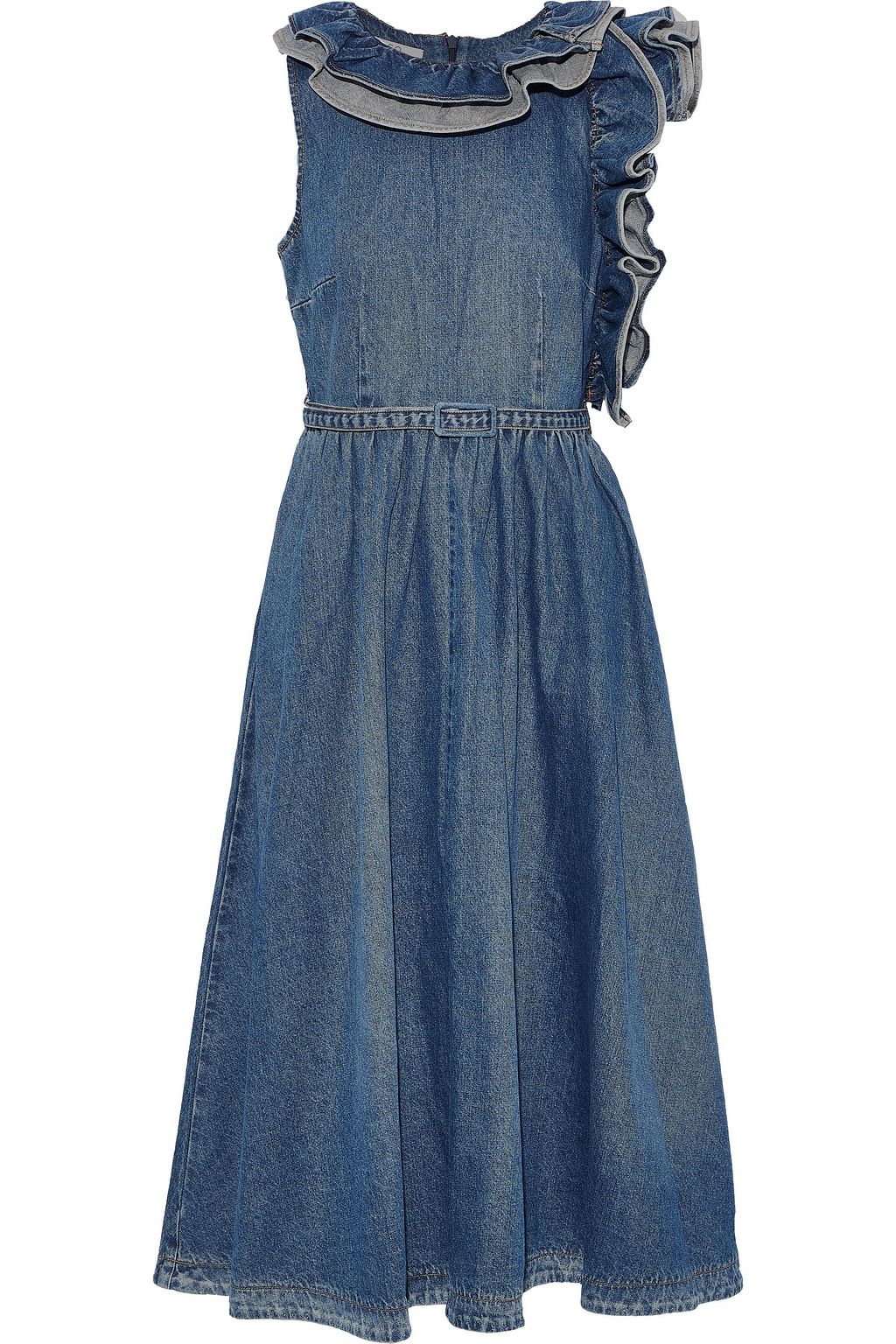 co denim midi dress