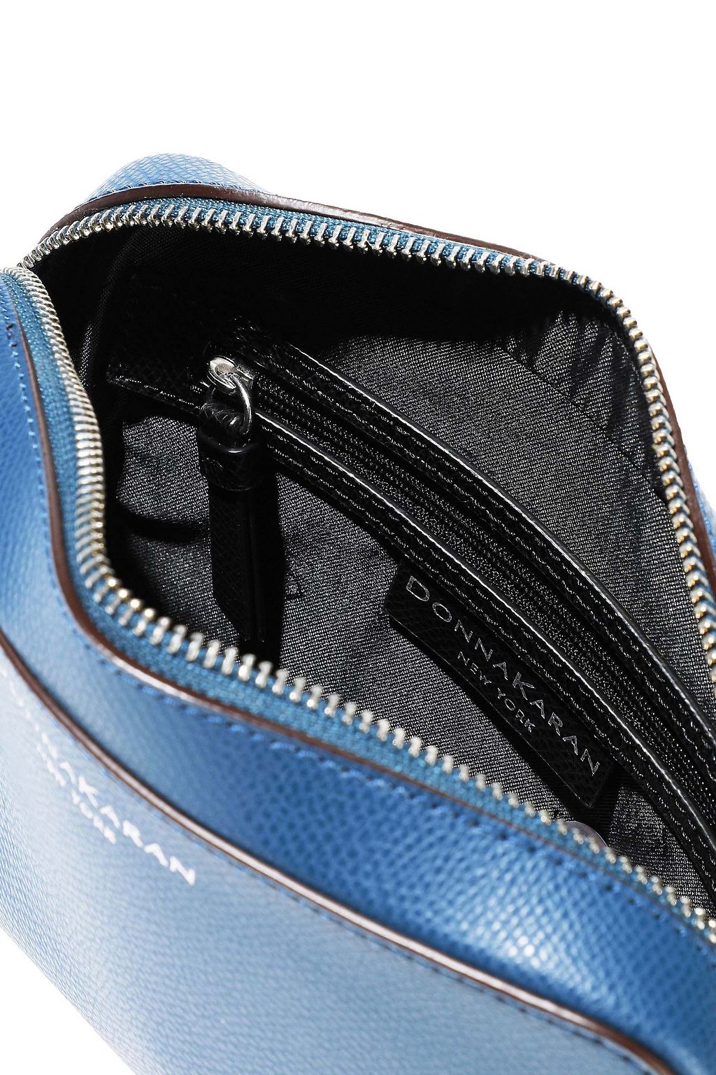DONNA KARAN Rina mini textured-leather shoulder bag