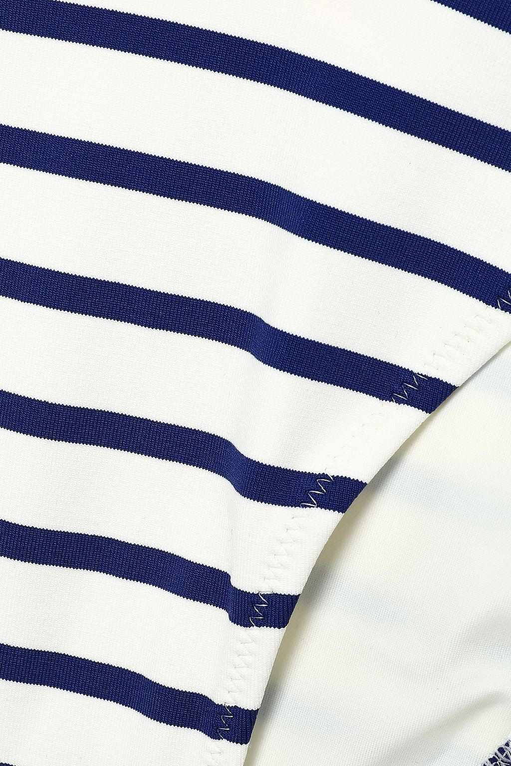 SOLID & STRIPED The Meghan striped low-rise bikini briefs