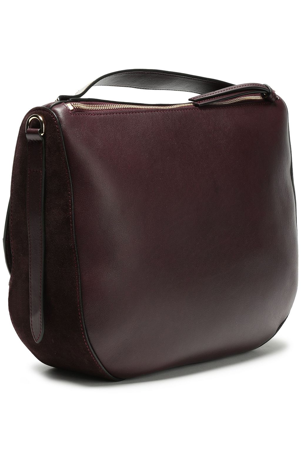 J.W.ANDERSON Paneled leather and suede shoulder bag