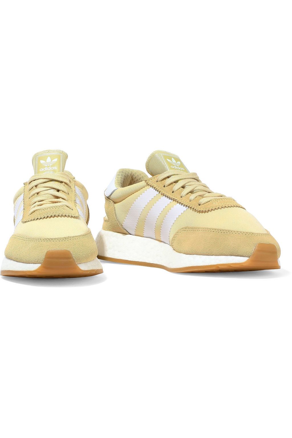 ADIDAS ORIGINALS I-5923 suede-paneled neoprene sneakers