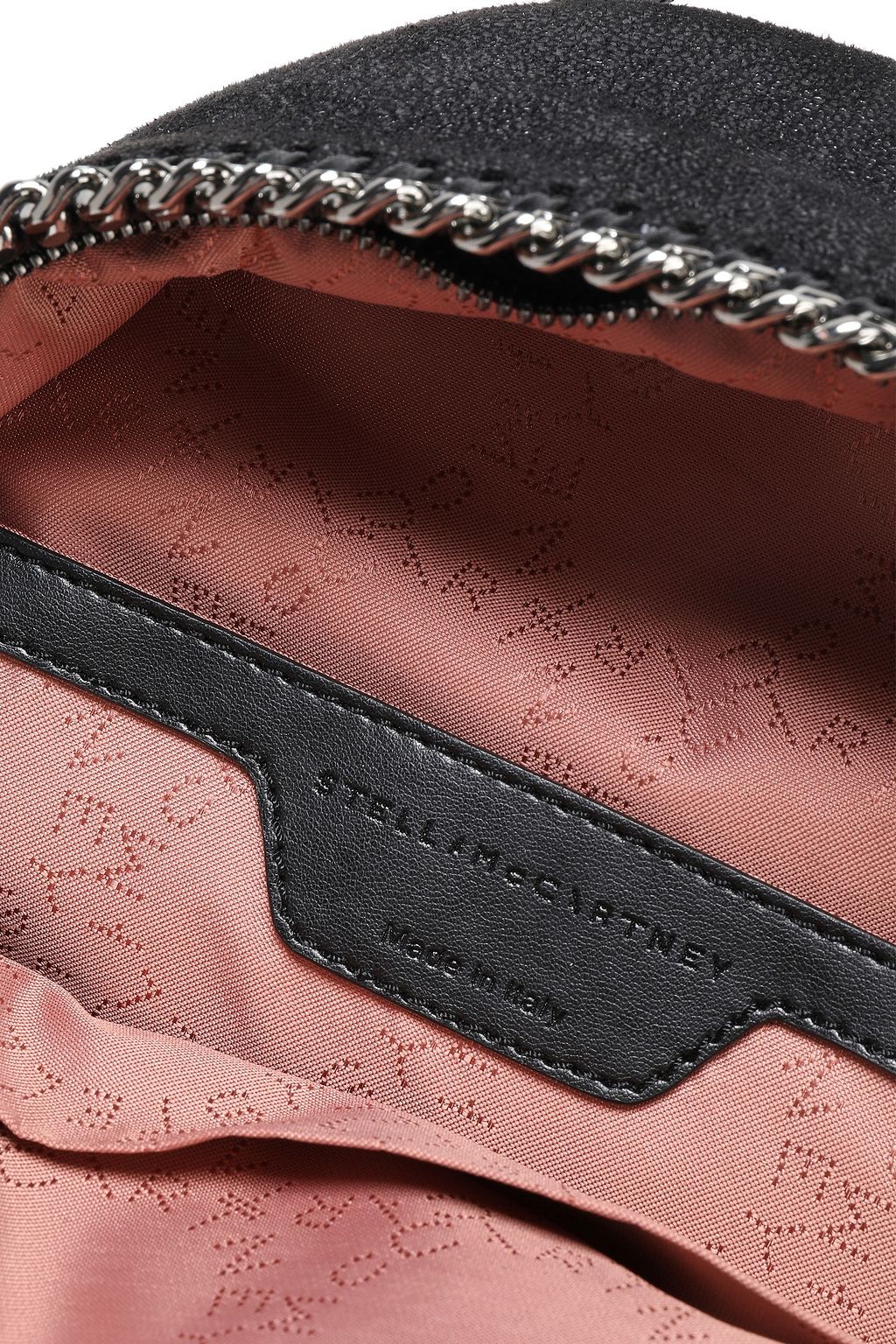 STELLA MCCARTNEY Falabella mini faux brushed-leather backpack