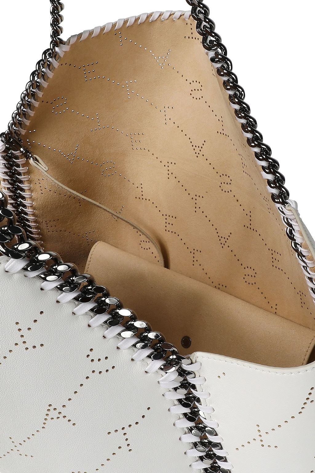 STELLA MCCARTNEY Falabella reversible perforated faux leather tote