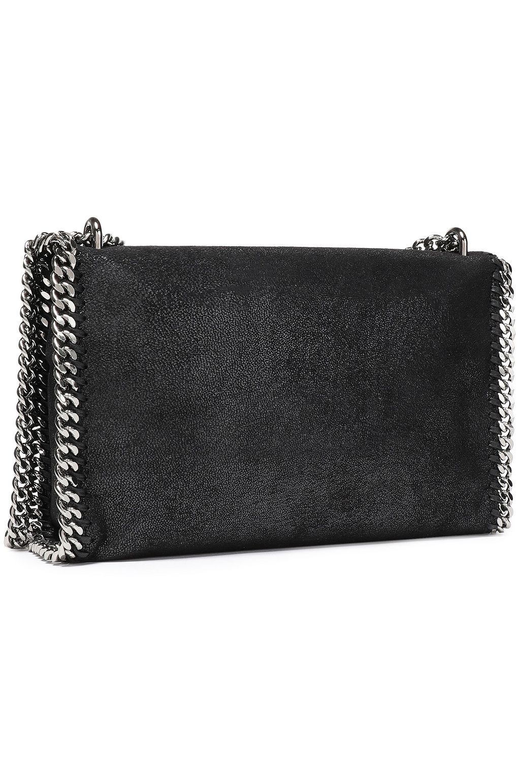 STELLA MCCARTNEY Falabella faux brushed-leather shoulder bag