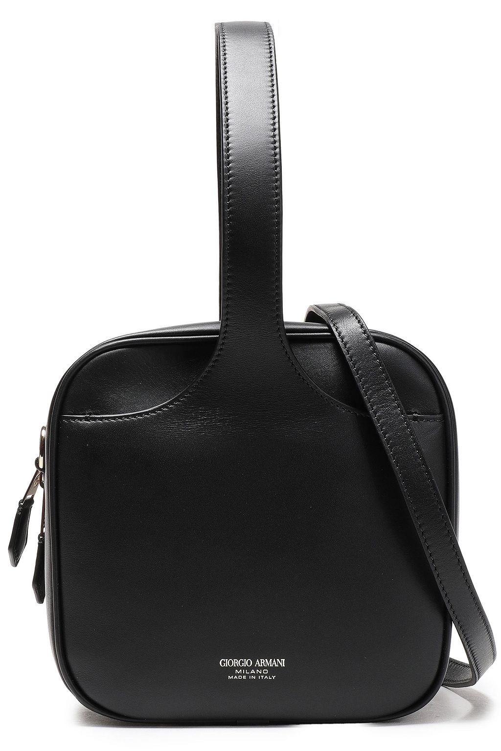 giorgio armani leather bag