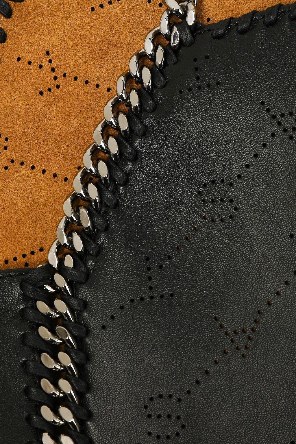 STELLA MCCARTNEY Falabella reversible perforated faux leather tote