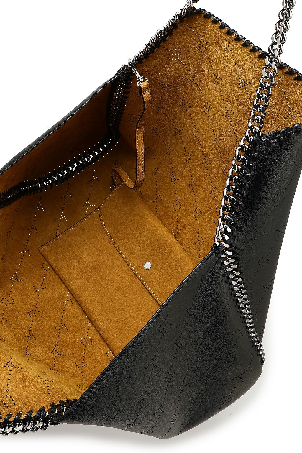 STELLA MCCARTNEY Falabella reversible perforated faux leather tote