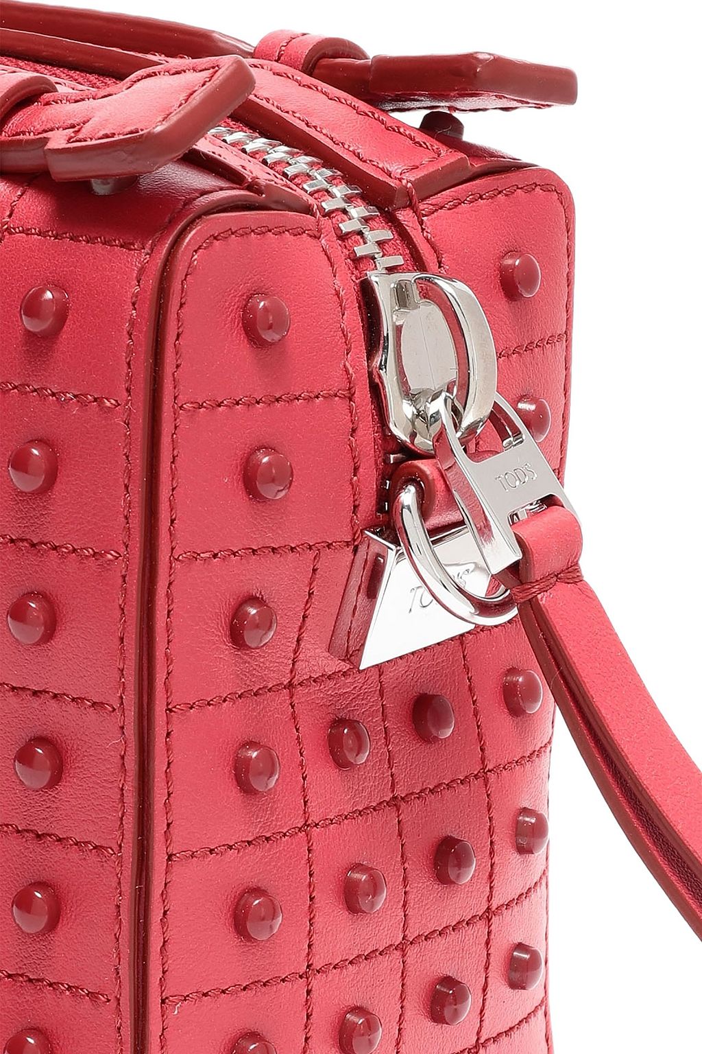 TOD'S Don micro studded leather shoulder bag
