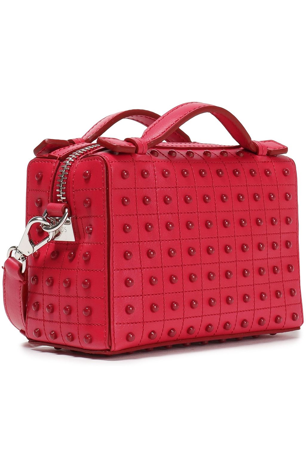 TOD'S Don micro studded leather shoulder bag