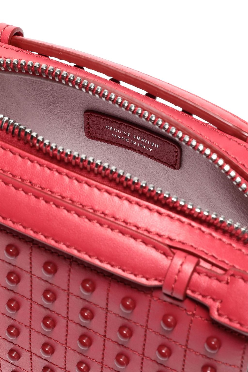 TOD'S Don micro studded leather shoulder bag