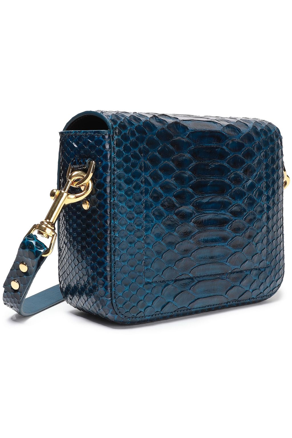 SOPHIE HULME Small Quick python shoulder bag