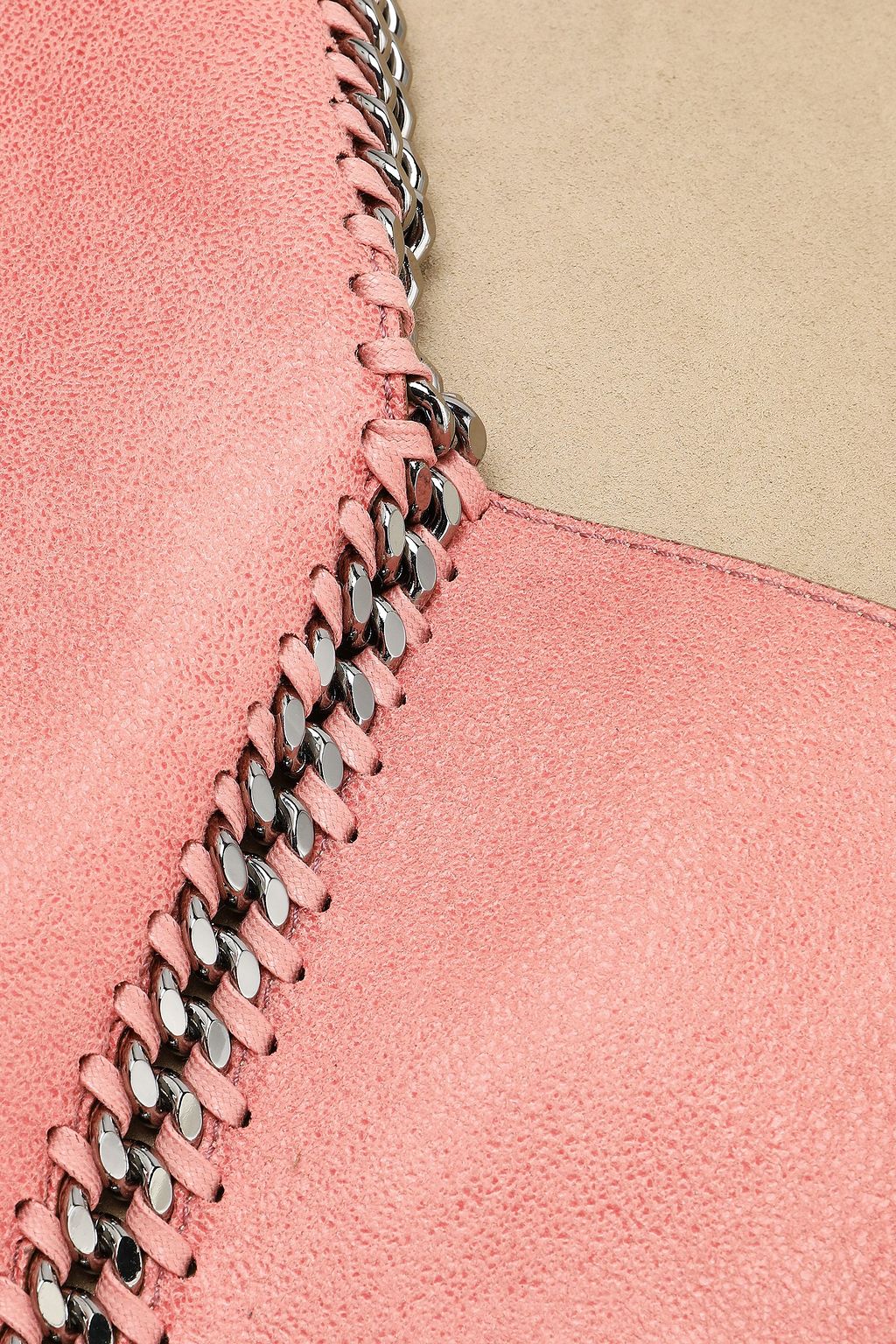 STELLA MCCARTNEY Falabella reversible faux brushed-leather tote