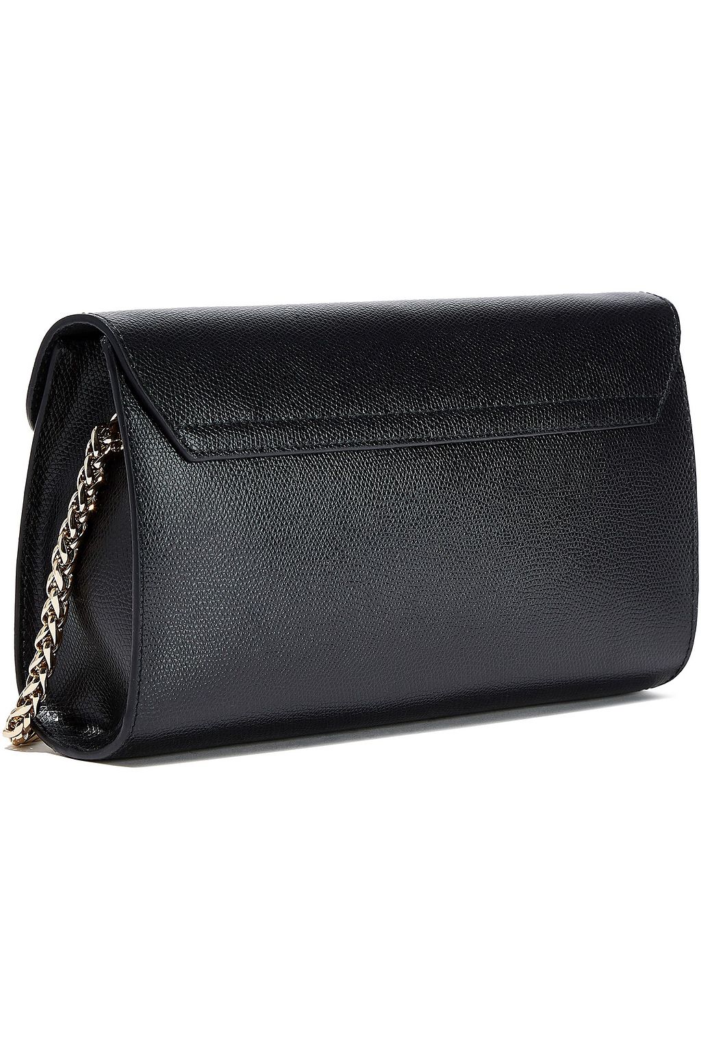 FURLA Metropolis small textured-leather shoulder bag