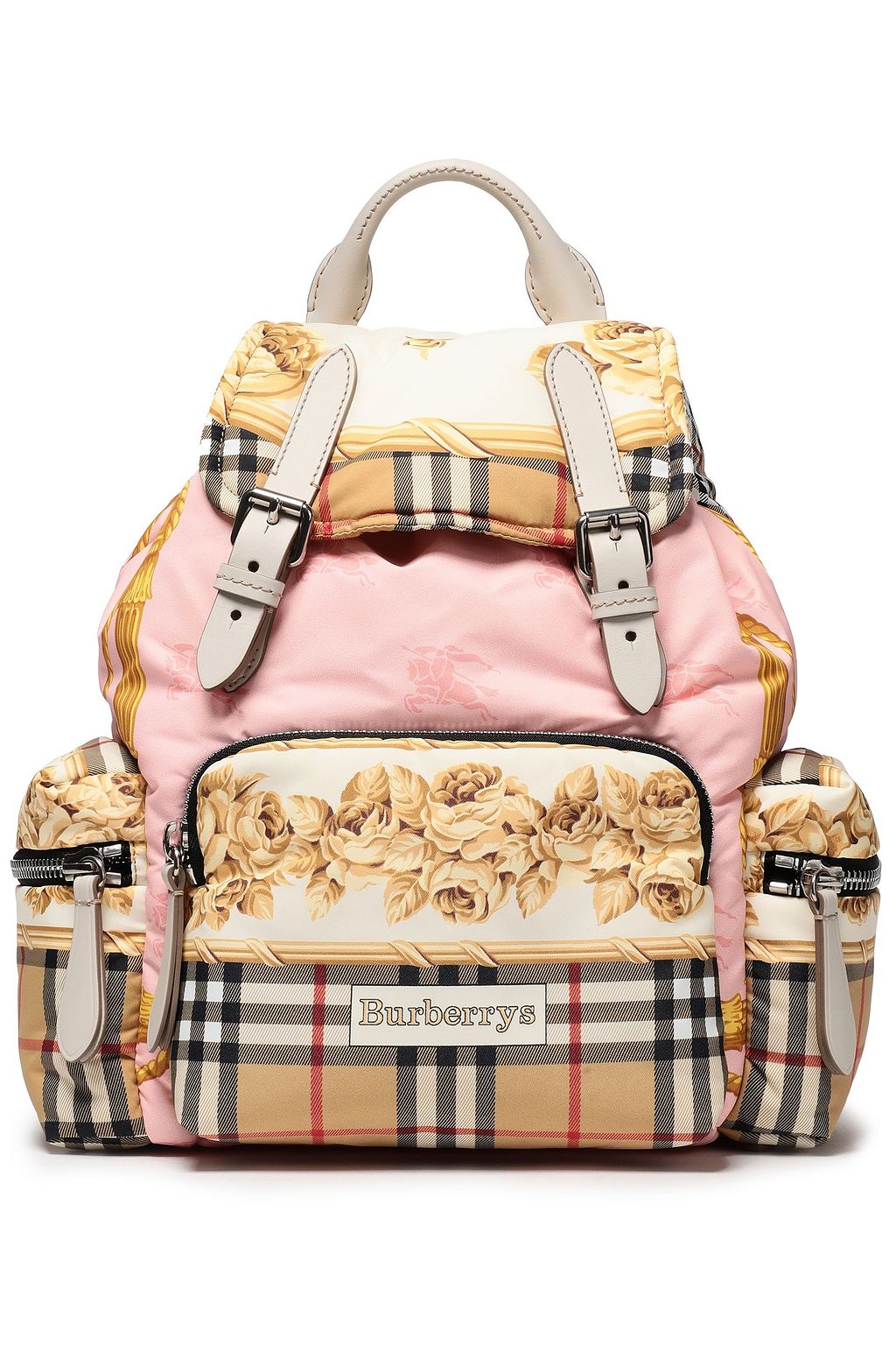 Baby pink Shell backpack | Sale up to 