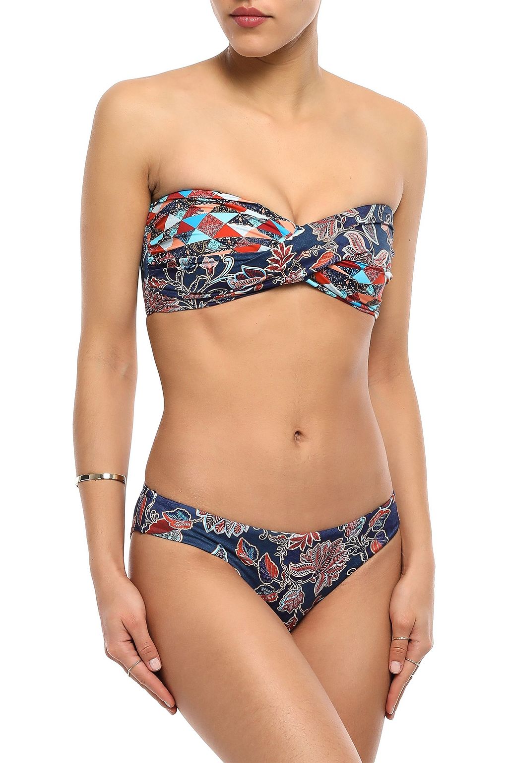 JETS AUSTRALIA BY JESSIKA ALLEN Kindred Hipster printed low-rise bikini briefs