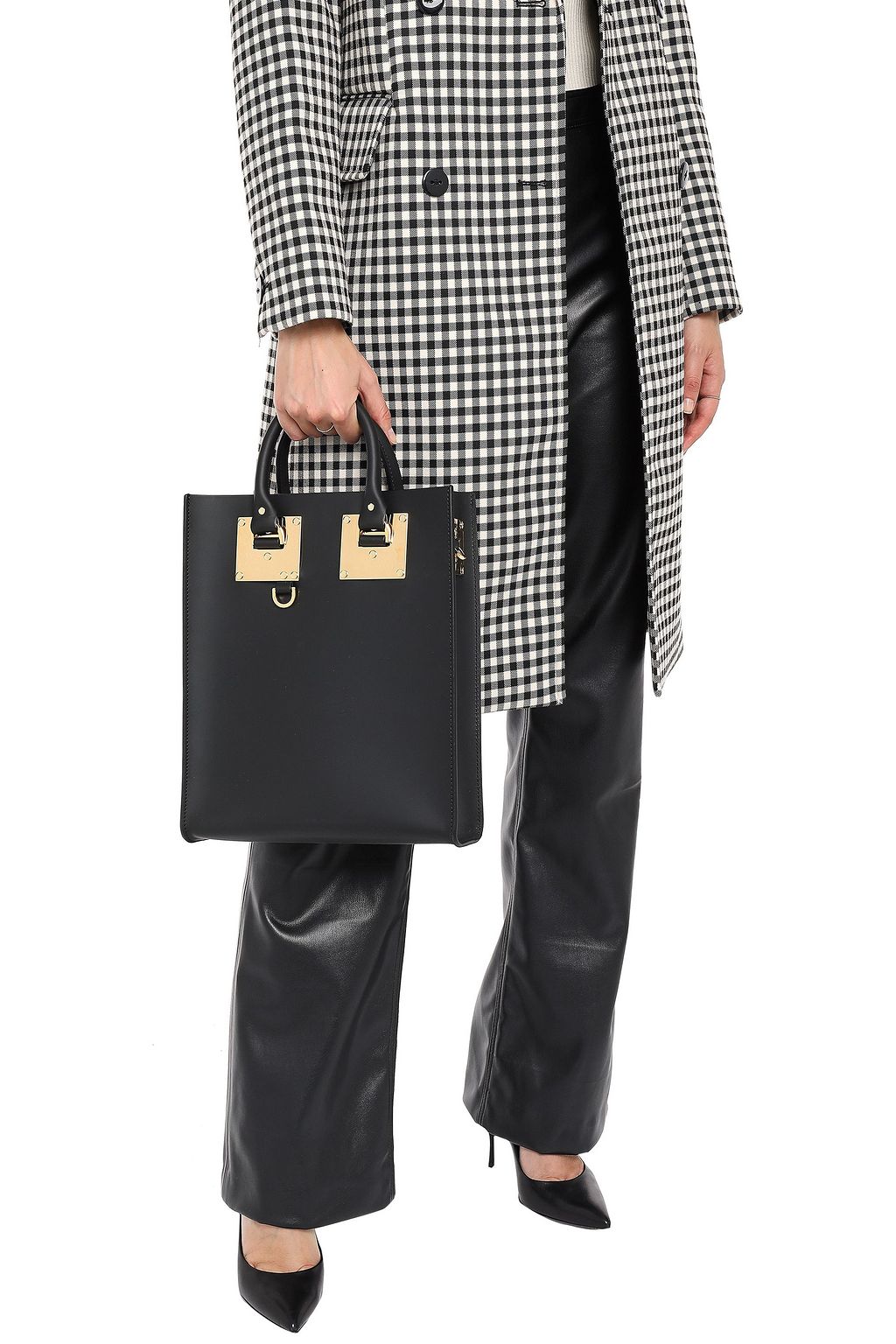 SOPHIE HULME Albion mini leather tote