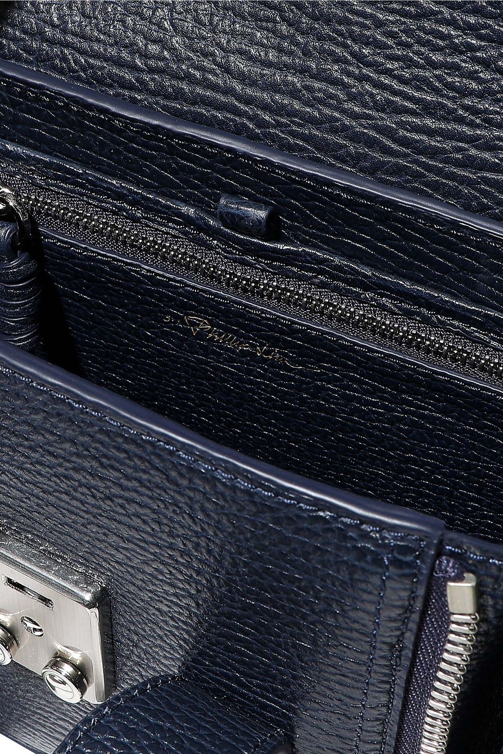 3.1 PHILLIP LIM Pashli textured-leather shoulder bag