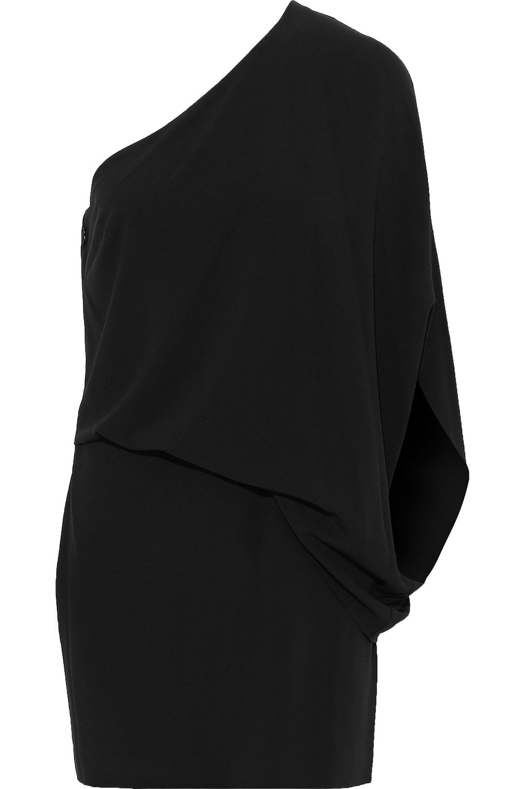 halston heritage crepe mini dress
