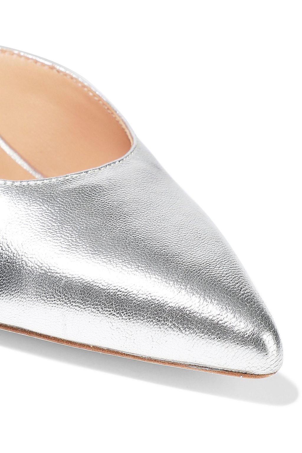 HALSTON Margo leather pumps