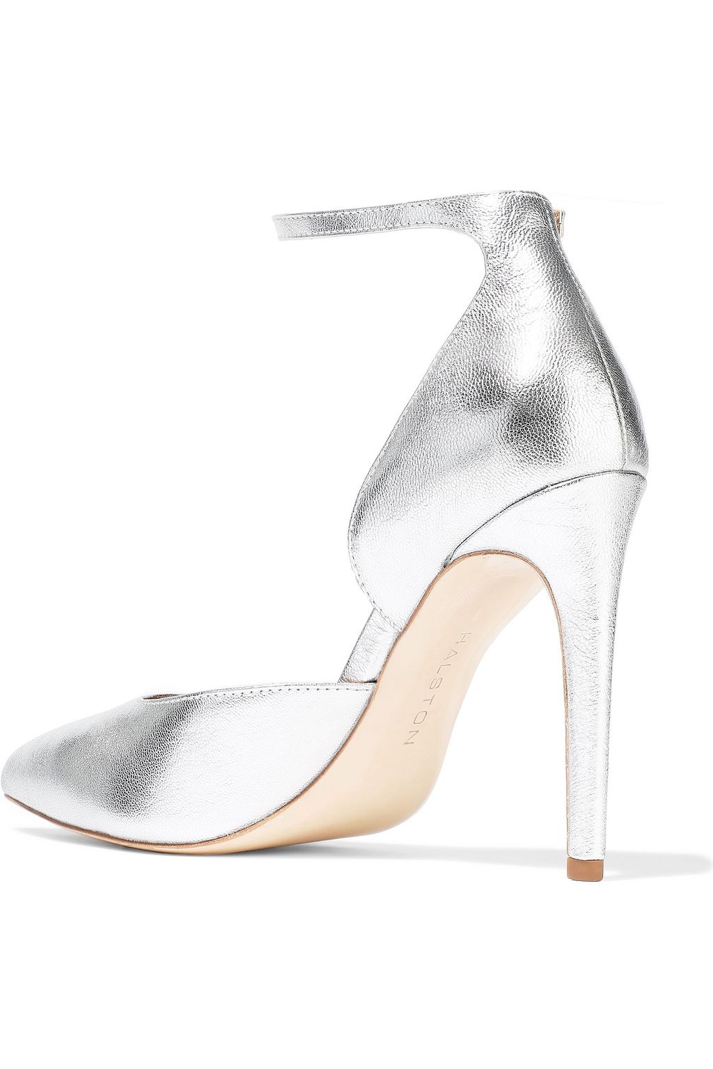 HALSTON Margo leather pumps