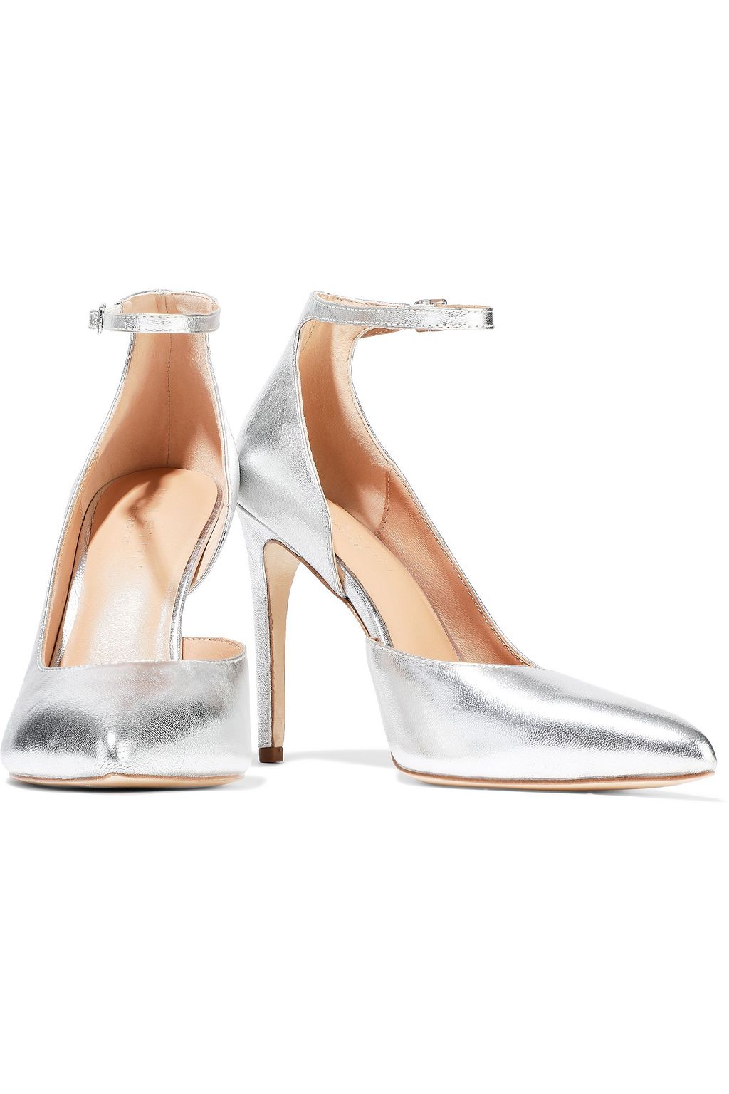 HALSTON Margo leather pumps